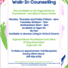 Walk-in Counselling